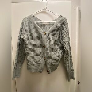 Moon & Madison S Mint Green Chunky Sweater